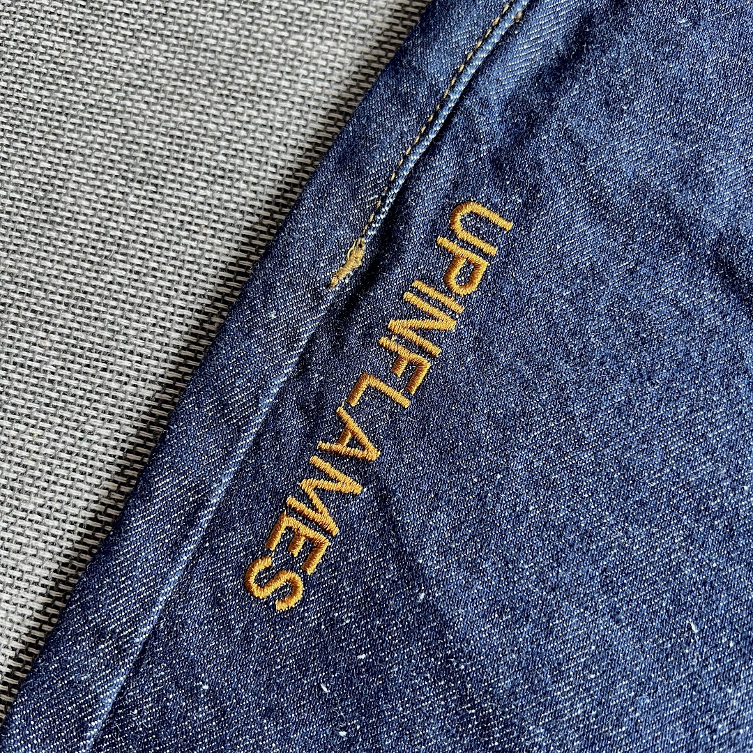 Up In Flames short Logo Jorts - Indigo - Image 15