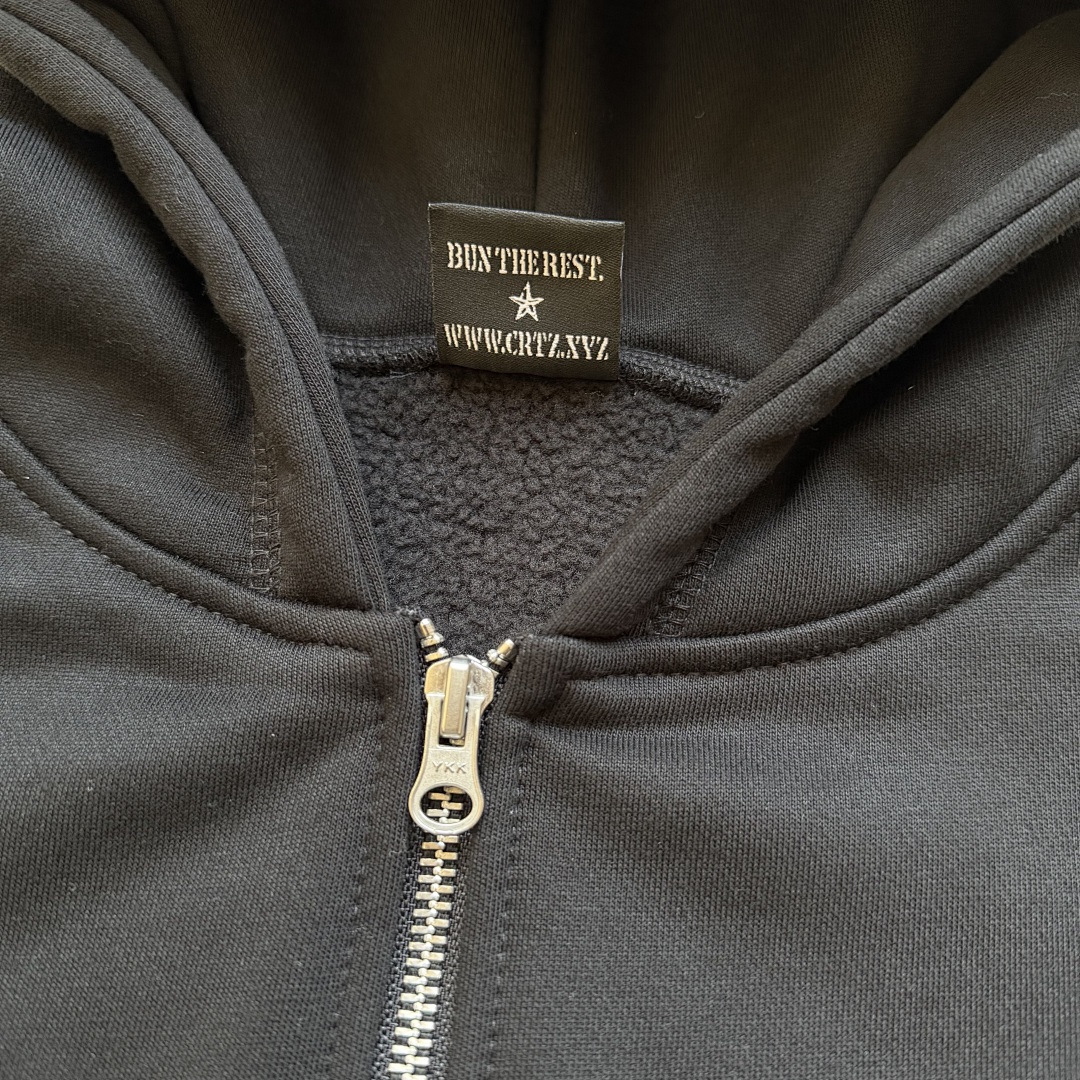 Corteiz logo tracksuit Black color - Image 9