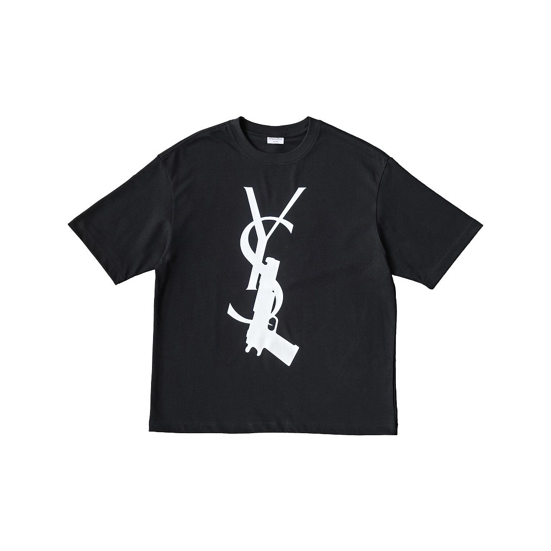 Dragon Union Boxy Fit Trigger Monogram Tee - Image 5