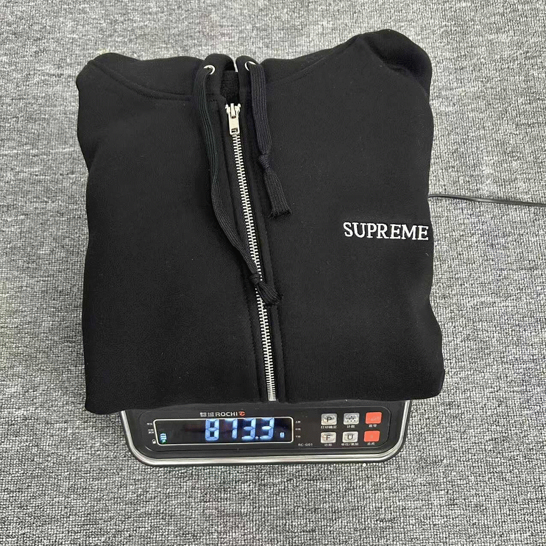 Supreme FW25 IDGAF Zip Up Hooded Sweatshirt - Image 8