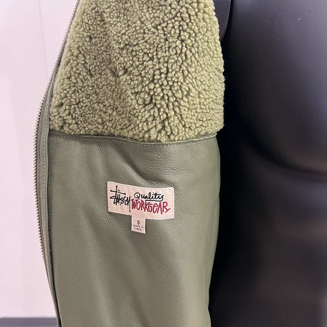 Stussy jacket (real leather) - Image 6