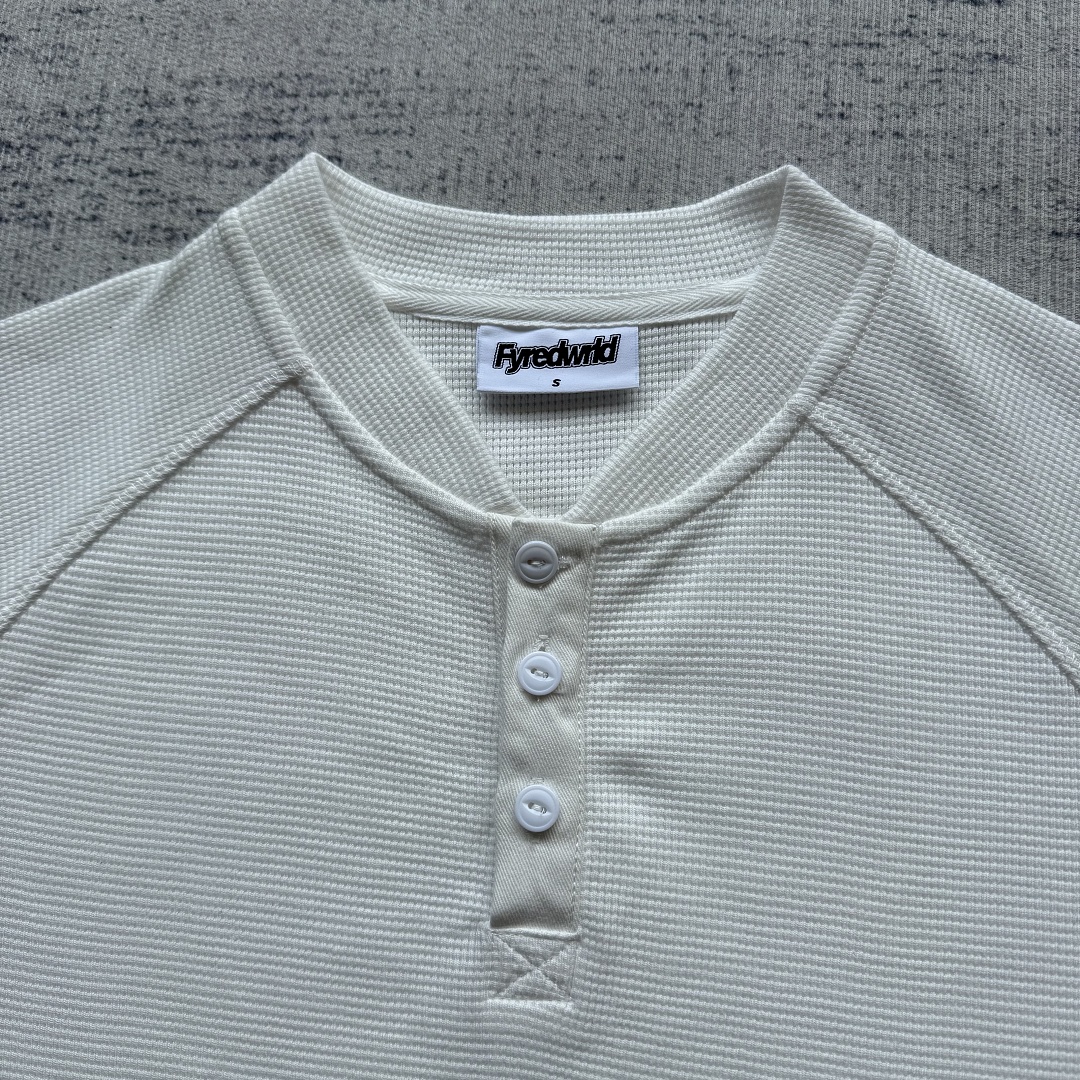 Firemade Fyredwrld Henley (White) - Image 3