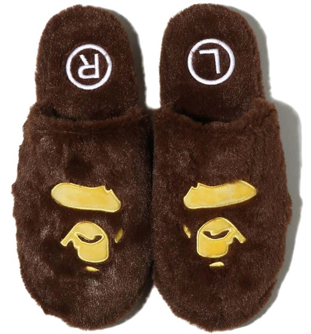 Bape Ape Head Slipper (Brown) - Image 8