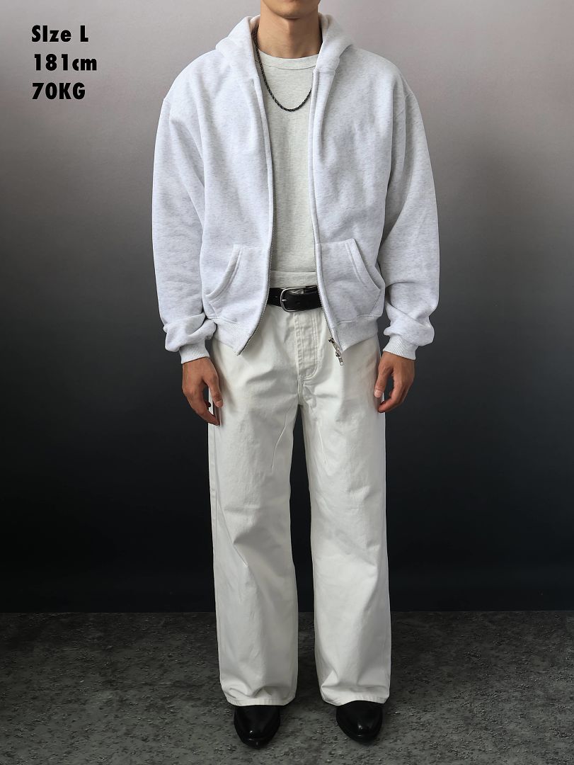 SOLVA "Final Form" Zip Up Hoodie (Grey) - Image 9