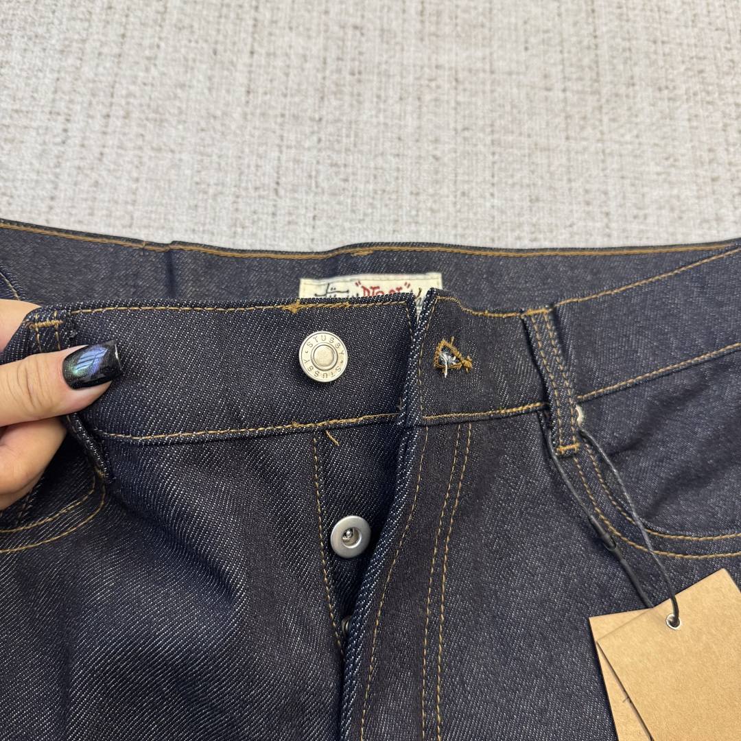 Stussy BIG OL' SHORT DENIM (Best Quality) - Image 14
