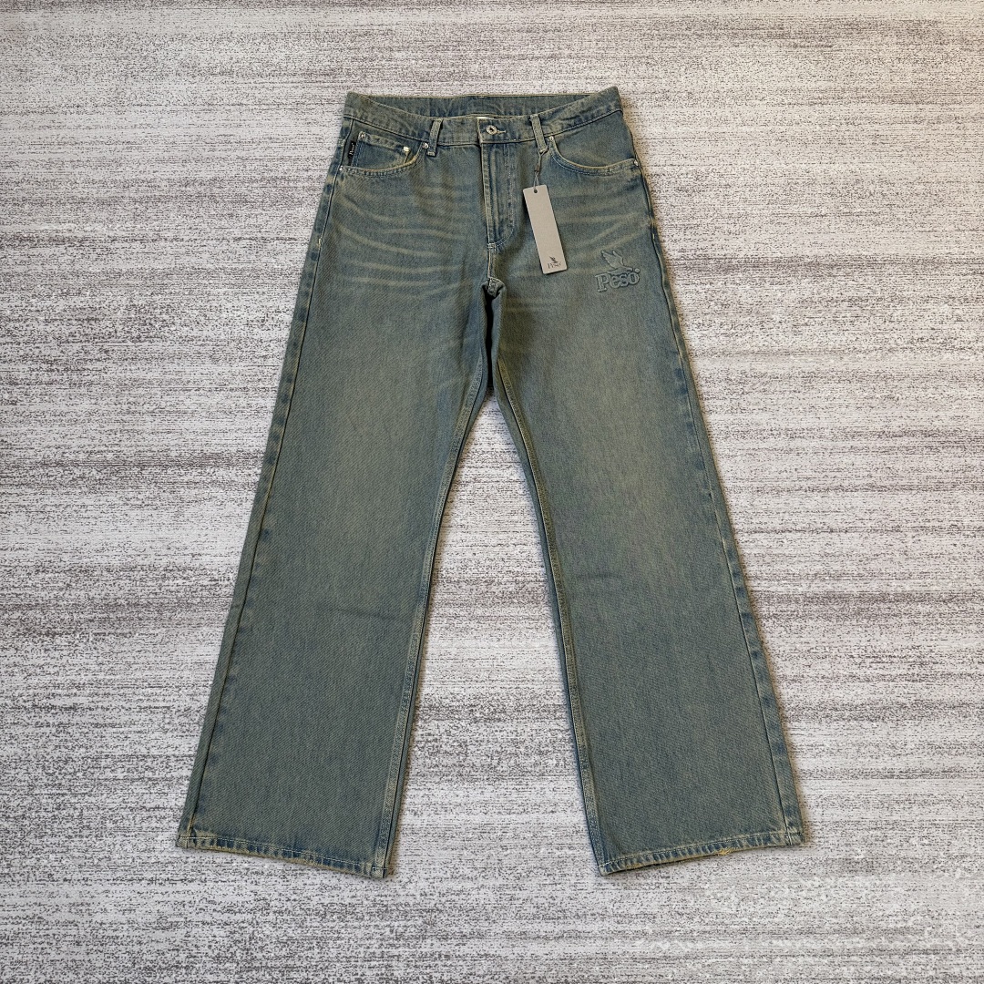 Peso Stone Wash Baggy Jeans - Image 14