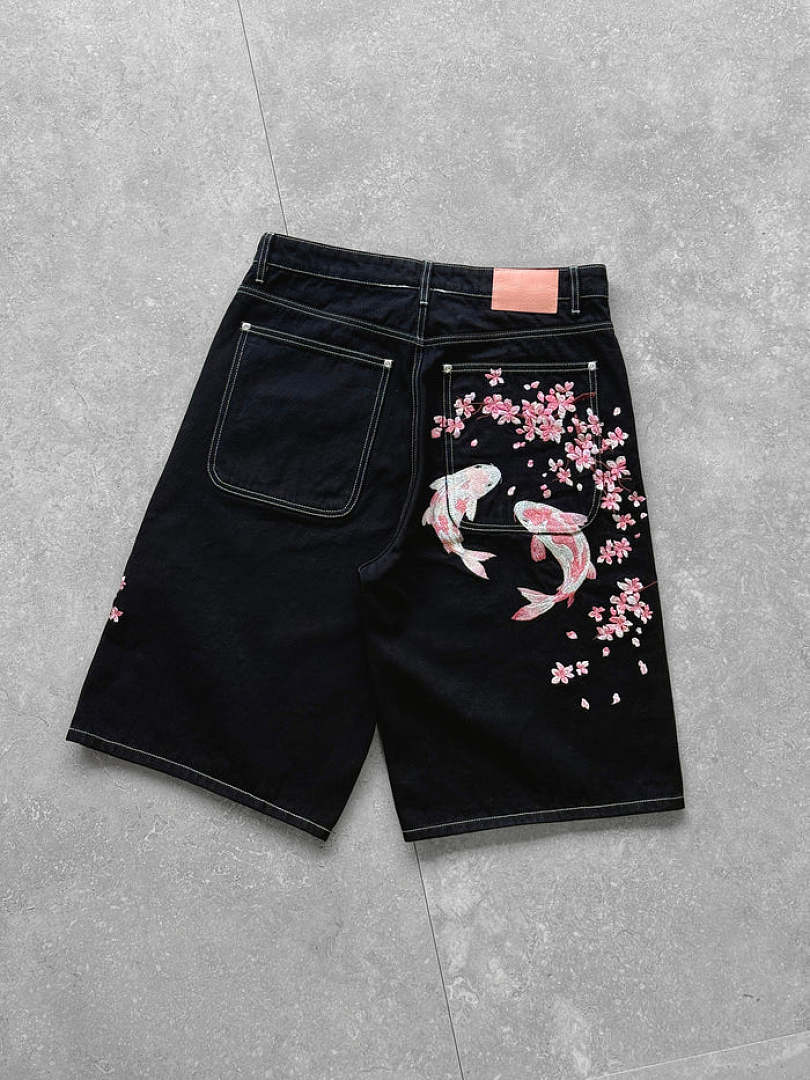 VRROCK VRK “Sakura Koi” Baggy Jorts