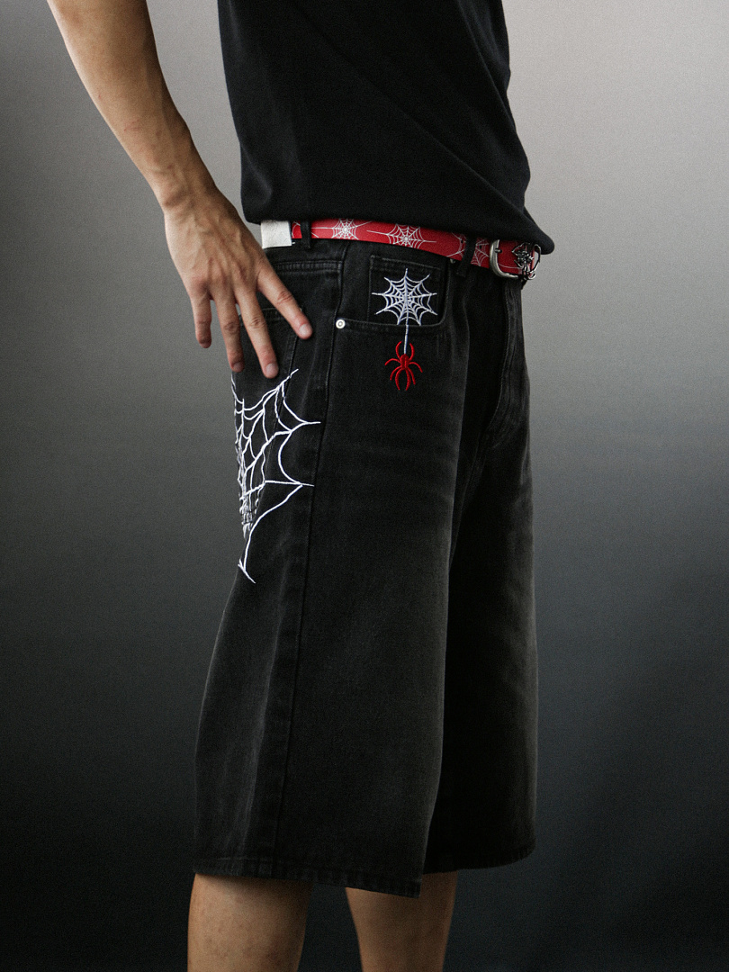 Mobius Obsidian Web Jorts - Image 8