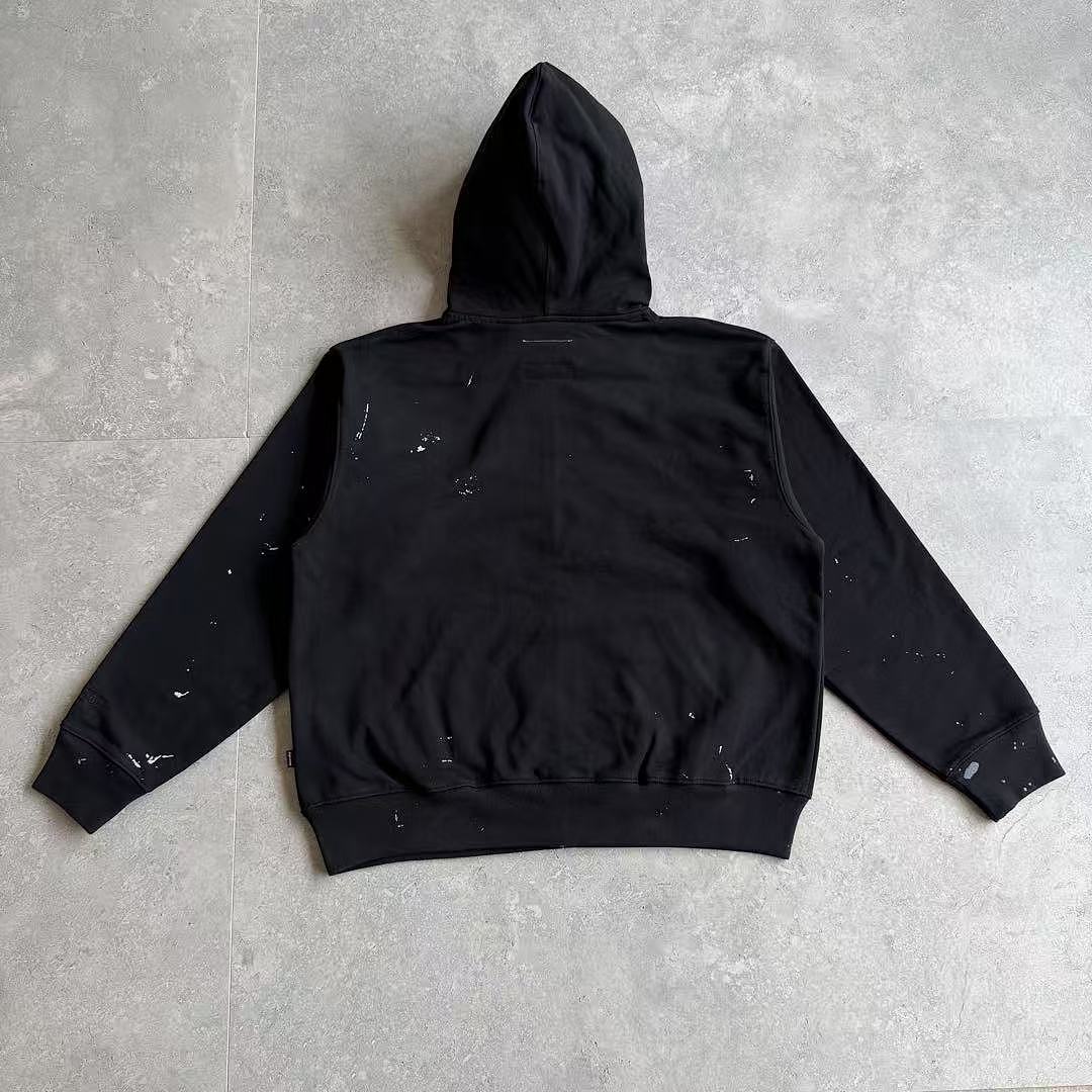 Supreme MM6 ZIP UP HOODIE BEST Black ! - Image 6