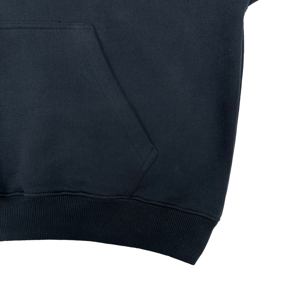 Unbranded GSM Navy Boxy Cropped Hoodie - Image 6