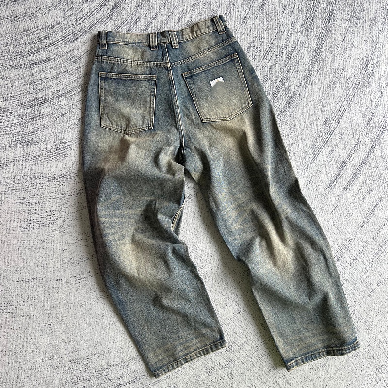 Carhartt Distressed Vintage Washed Blue Jeans