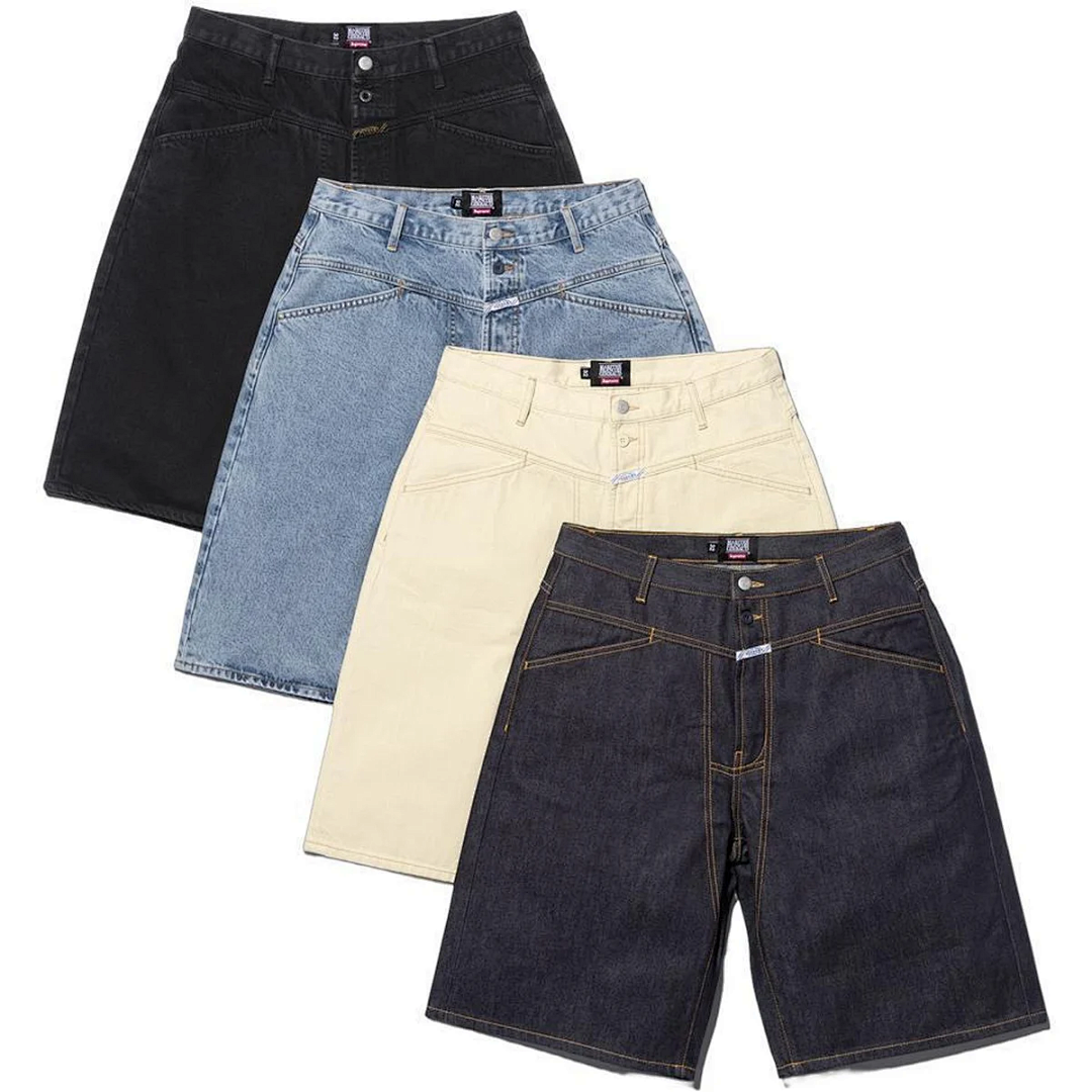 Supreme FG X-Seam Baggy Denim Short - Image 26