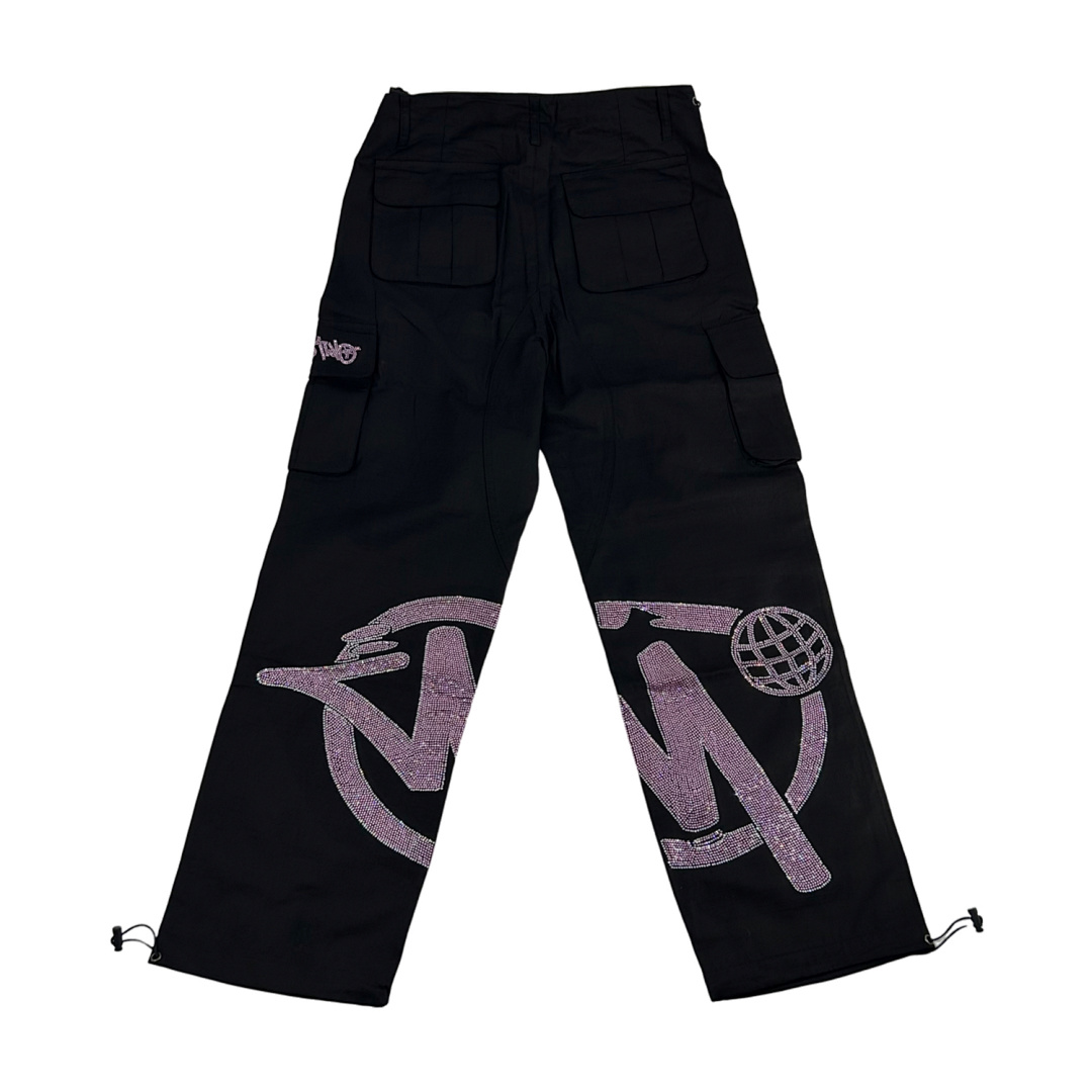 Minustwo Diamond-Studded Cargo Pants - Image 17