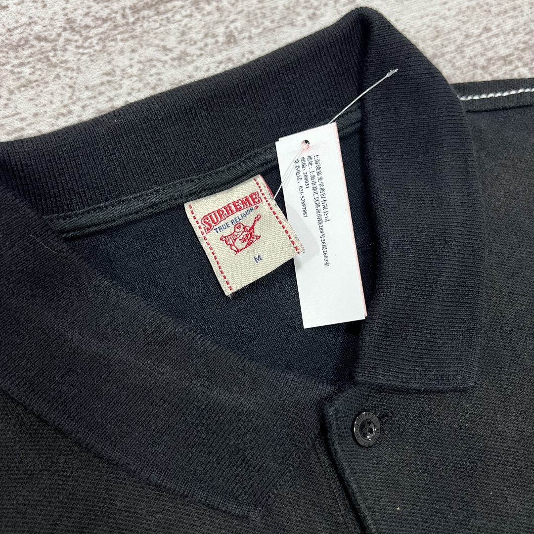 Supreme X True Religion Appliqué Polo 2Colors - Image 32