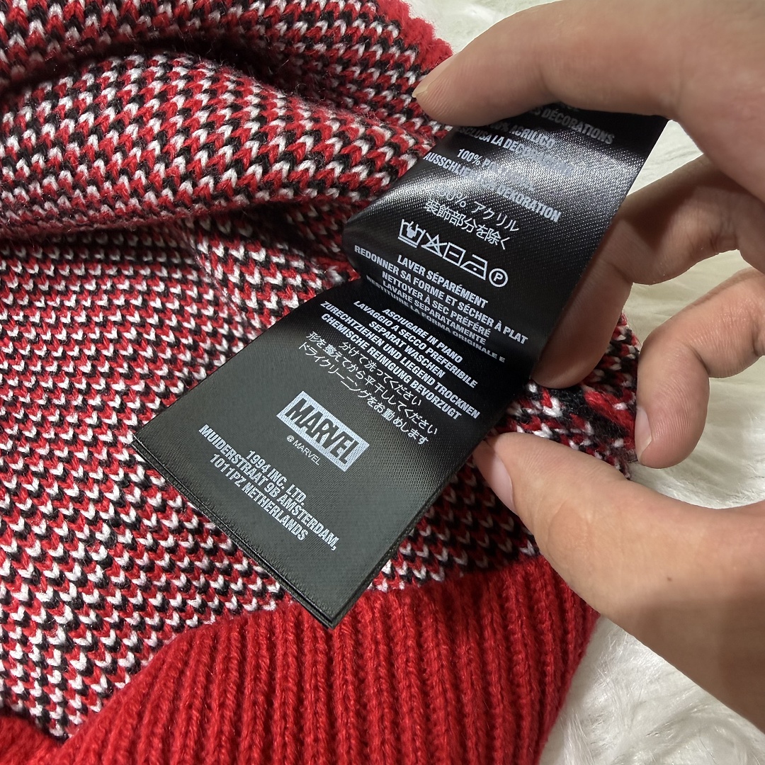 Supreme Spiderman Knit Sweater (Red) - Image 22