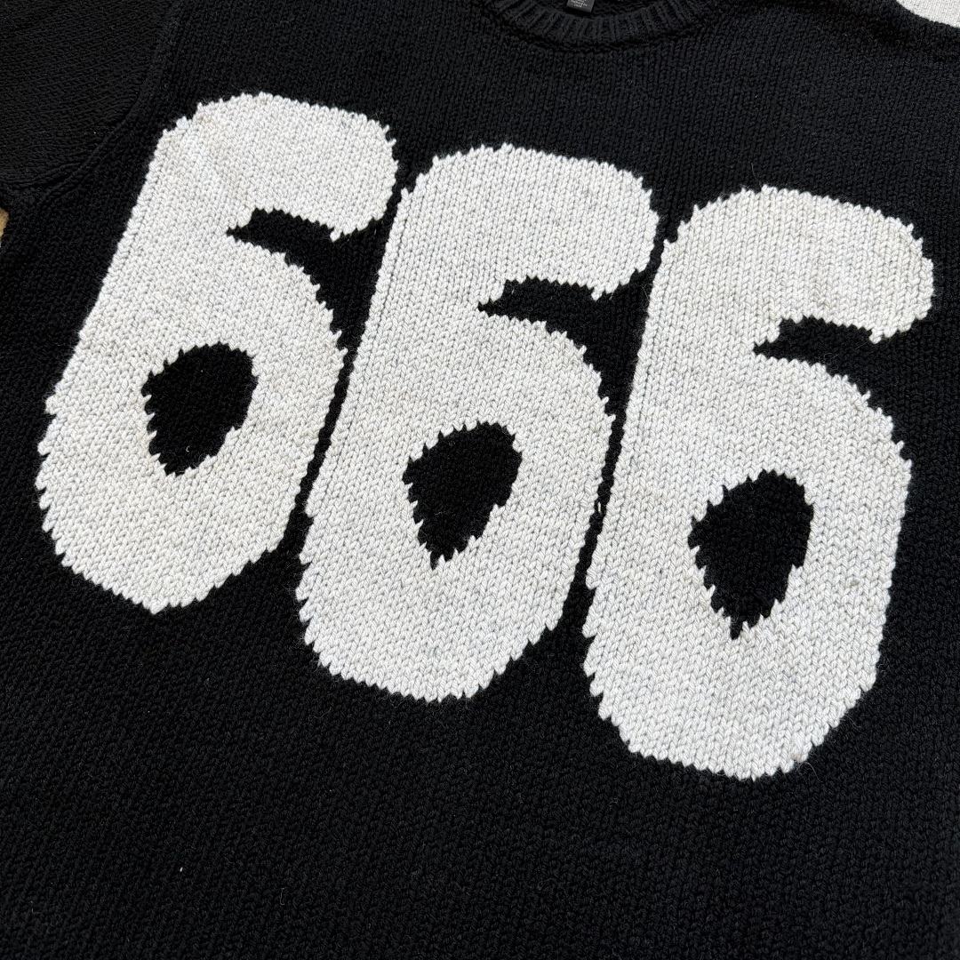 Supreme 666 Knit Sweatshirt - Image 4