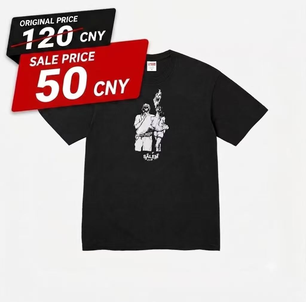 Supreme /SALEM TEE (Black) - Image 13