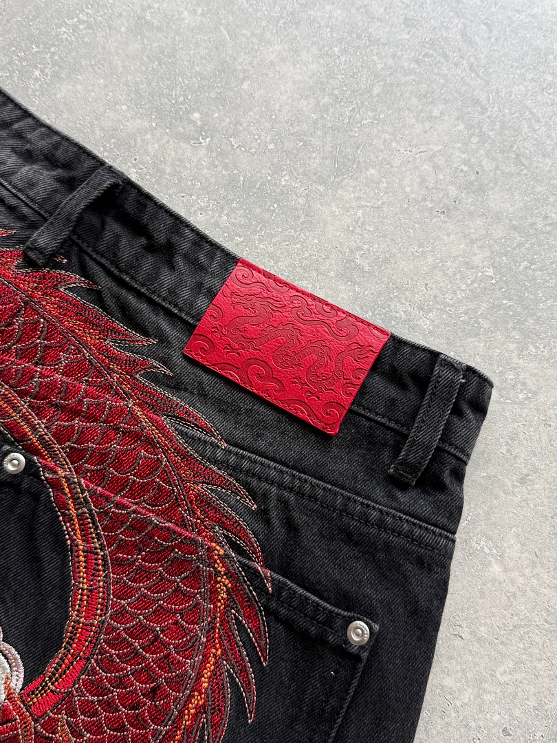 VRK “Crimson Rift” Dragon Baggy Jorts - Image 8