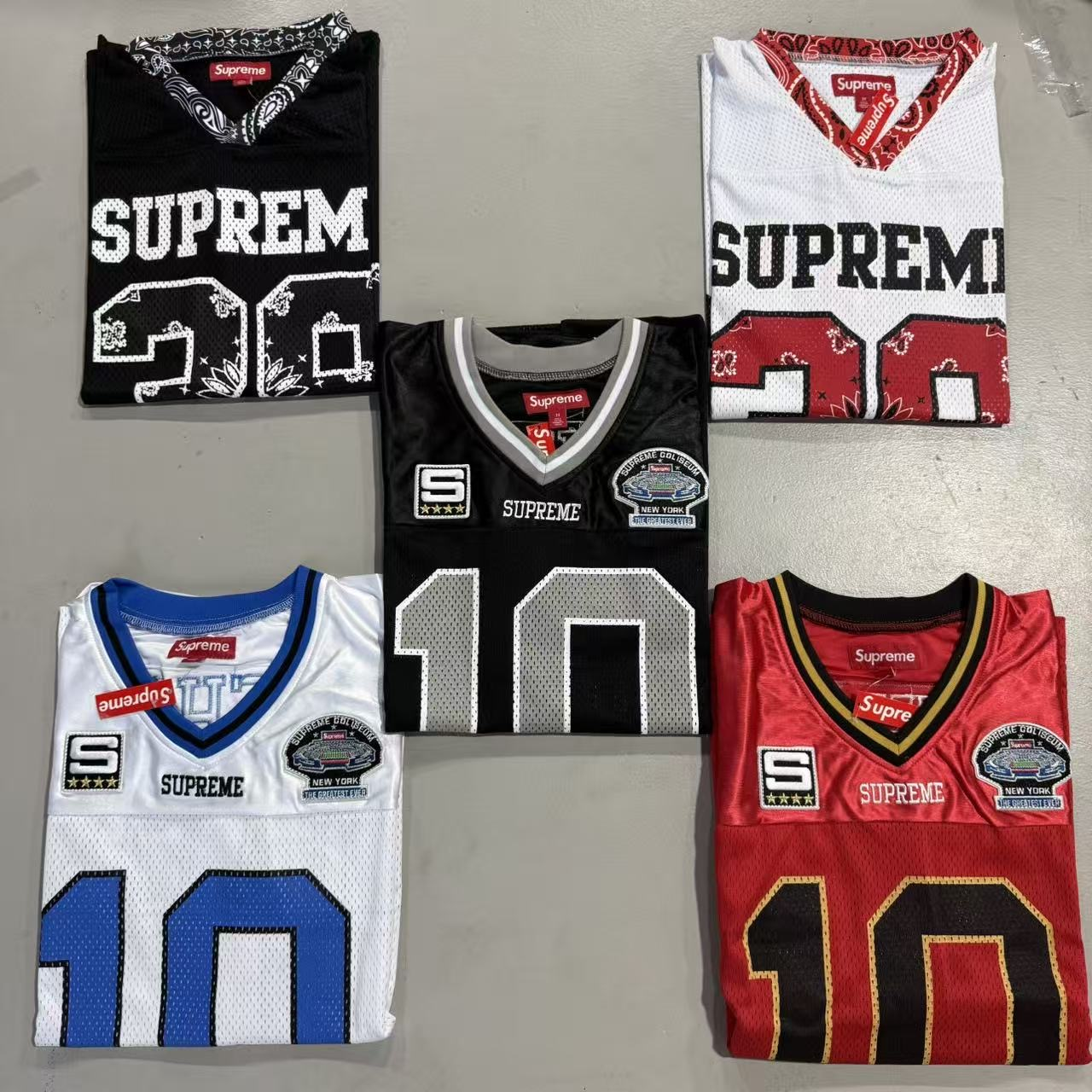 Supreme Find God Football Jersey - Image 13