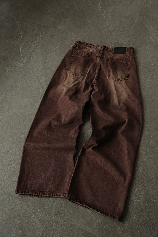Mobius Cacao Baggy Jeans