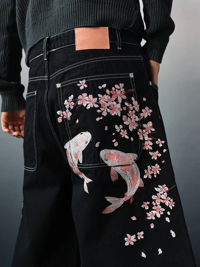 VRROCK VRK “Sakura Koi” Baggy Jorts - Image 5
