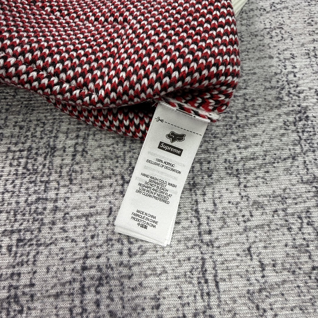 Supreme × Fox Racing FW25 WEEK9 Sweater (White) - Image 9