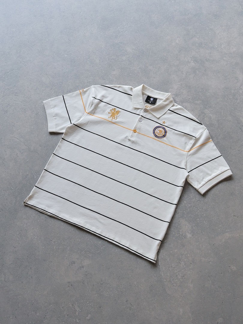 Ralph Lauren Vintage Terrace Polo Shirt (Ivory White) - Image 11