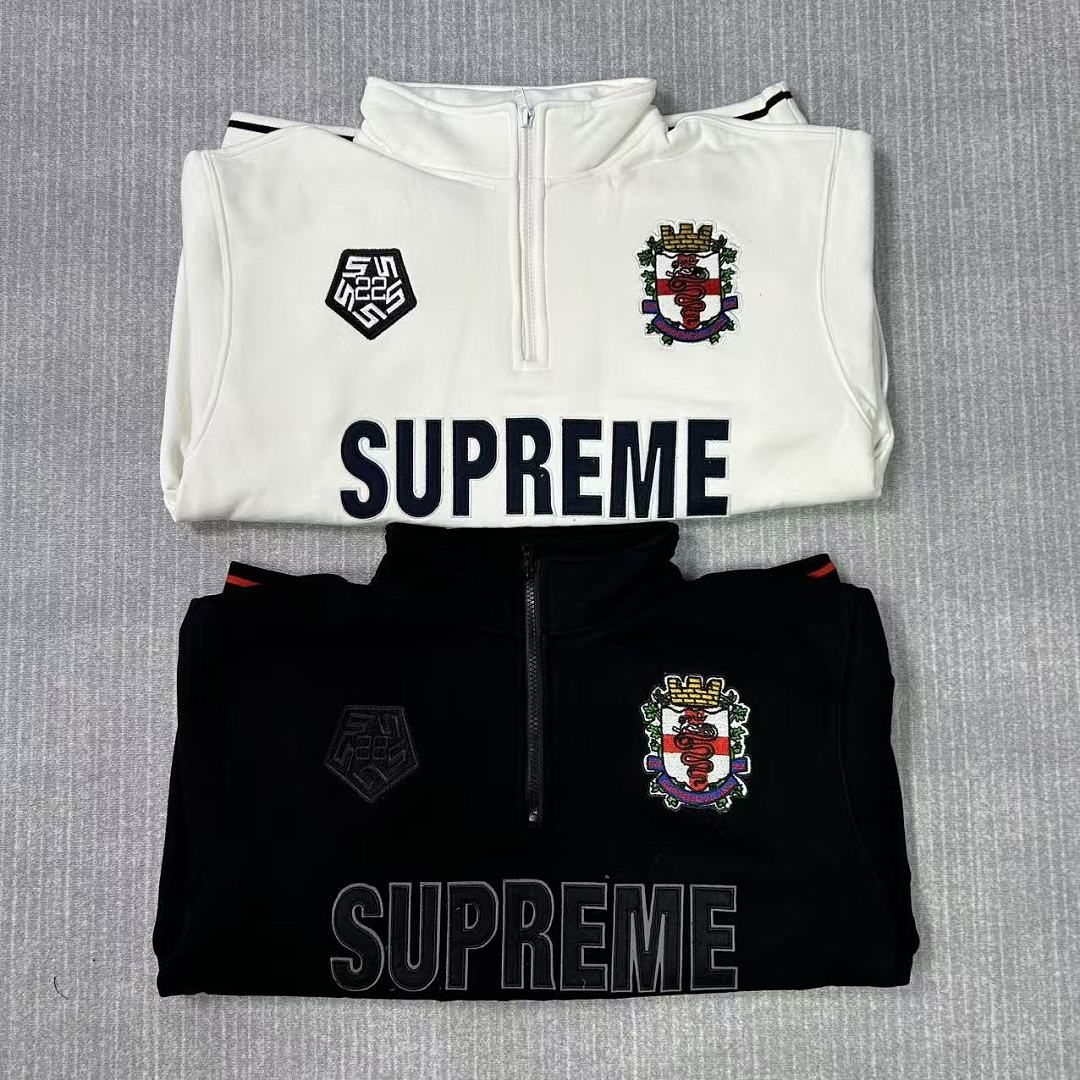 Supreme Badge Half-Zip Shirt - Image 3