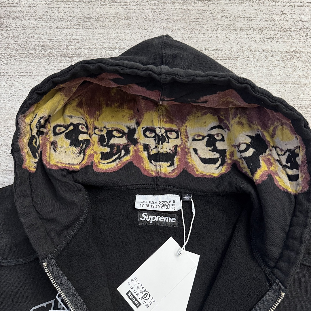 Supreme MM6 Zip Up Hoodie - Image 4