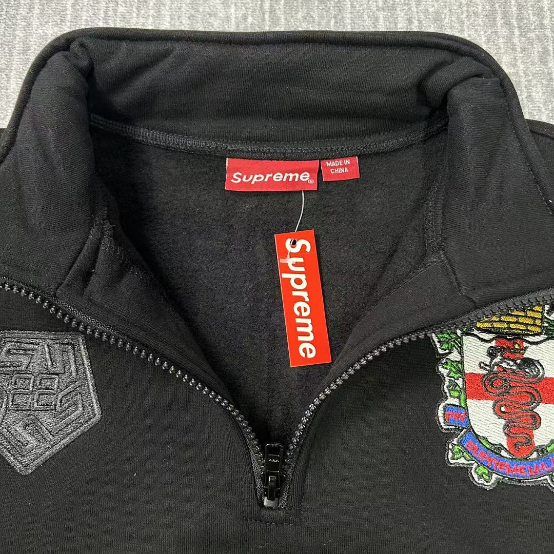 Supreme Badge Half-Zip Shirt - Image 13