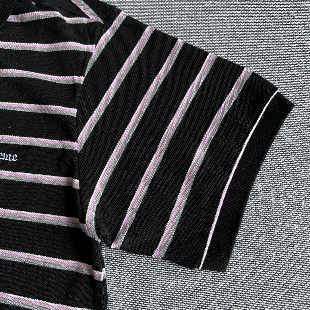 Supreme WEEK3 Washed Stripe Polo - Image 34