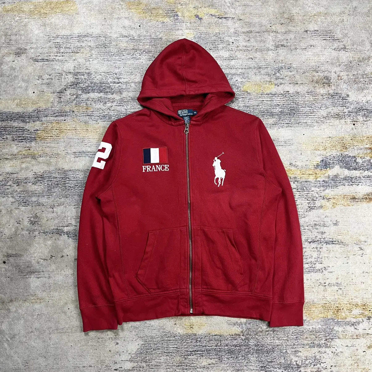 Ralph Lauren Big P Flag Full-Zip Hoodie - Image 2