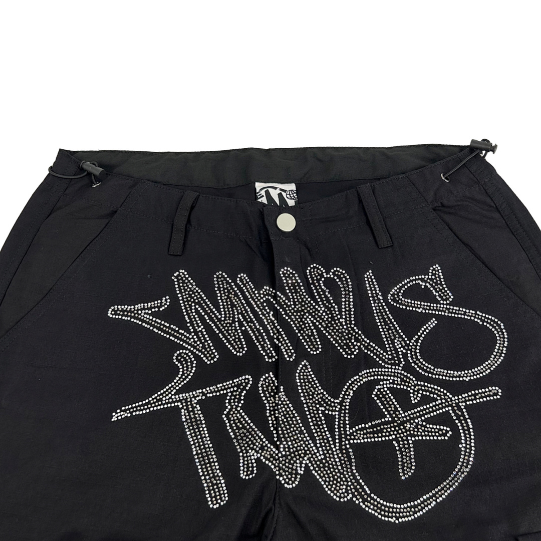 Minustwo Diamond-Studded Cargo Pants - Image 13