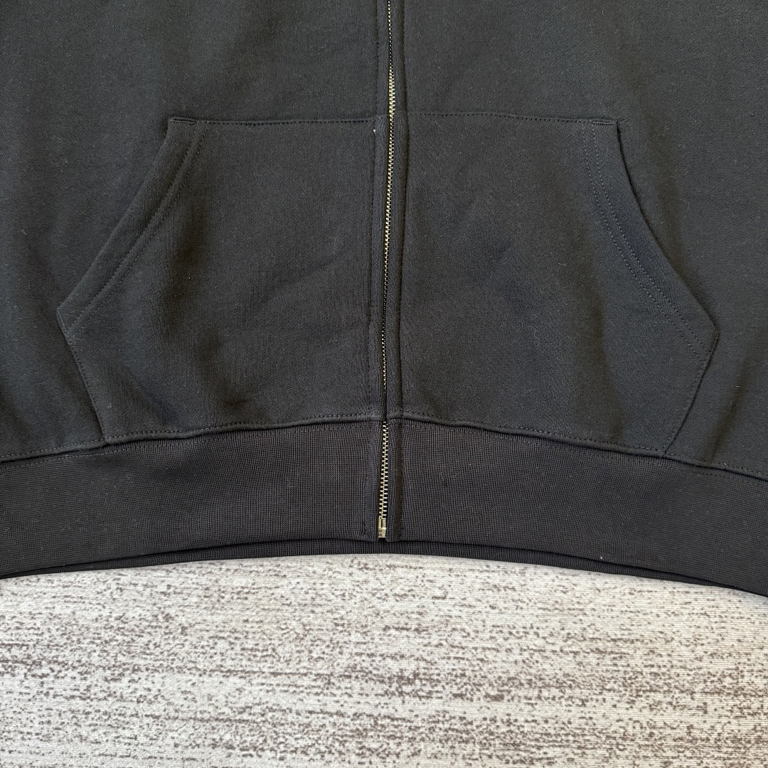 Supreme Bb Simon Zip Up Hoodie (Black) - Image 9