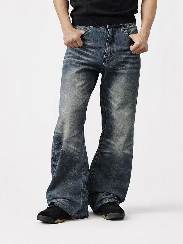 SOLVA "Tide Mark" Slim Bootcut Blue Denim Jeans