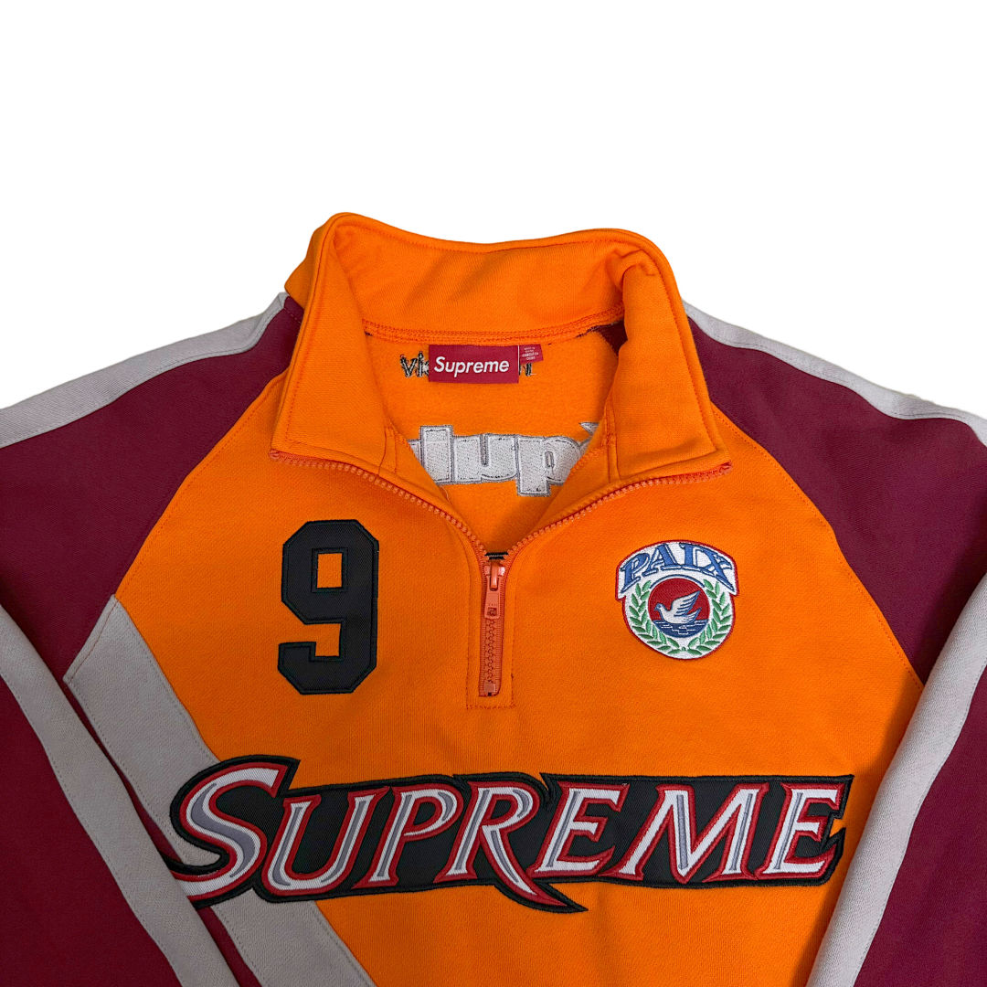 Supreme EQUIPE HALF ZIP Sweatshirt - Image 6