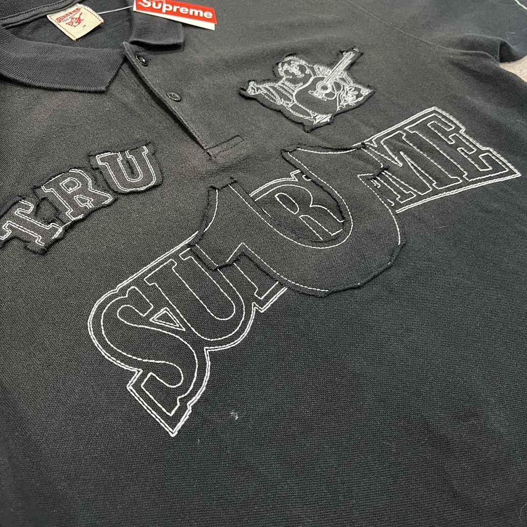 Supreme X True Religion Appliqué Polo 2Colors - Image 29