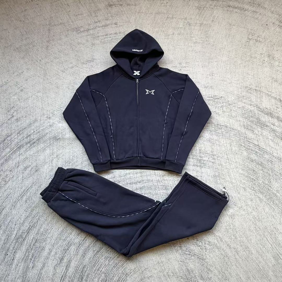Mertra Piping Tracksuit (Navy)
