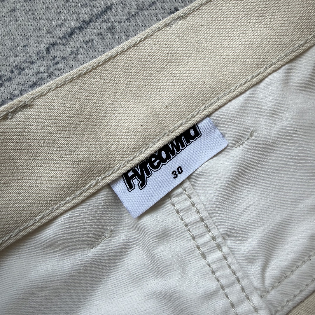 Firemade Fyredwrld Raw White Denim - Image 11