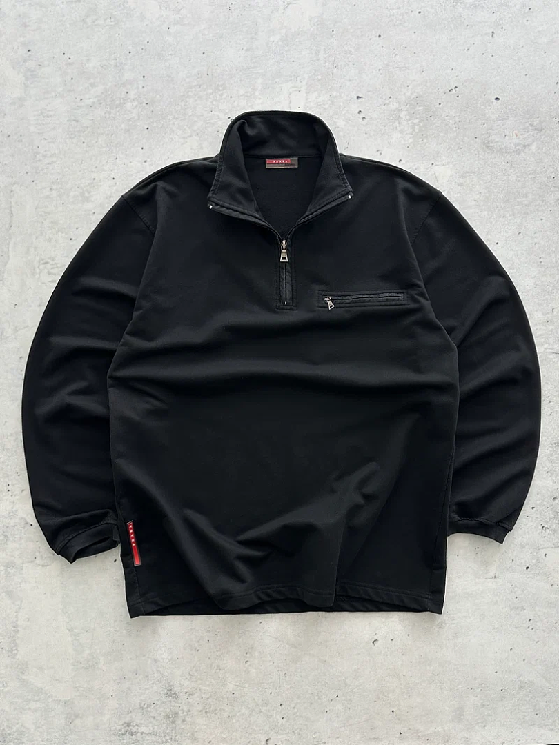 Prada Half-Zip Sweatshirt