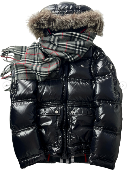 Burberry Japan Burberry Vintage Puffer (Black) - Image 2