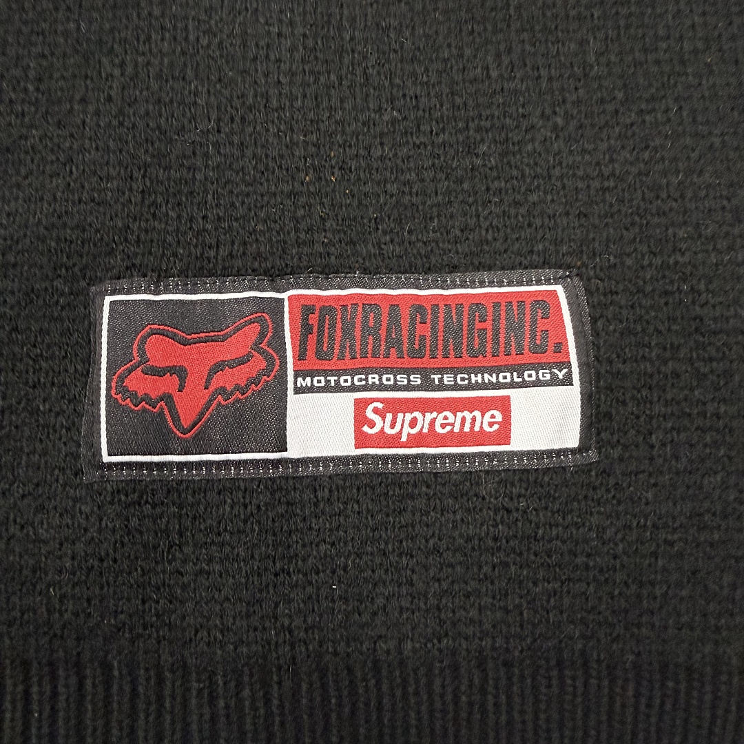 Supreme × Fox Racing FW25 WEEK9 Sweater (Black) - Image 9