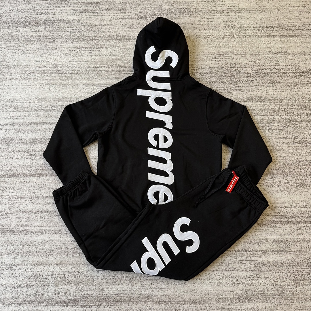 Supreme Satin Applique Tracksuit - Image 3