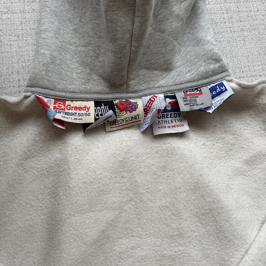 Unbranded Greedy Zip Hoodie - Image 3