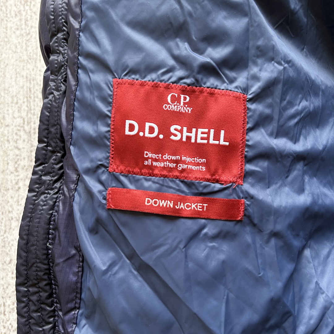 C.P. Company BLUE CP DD SHELL PUFF JACKET (Goose Down) - Image 15