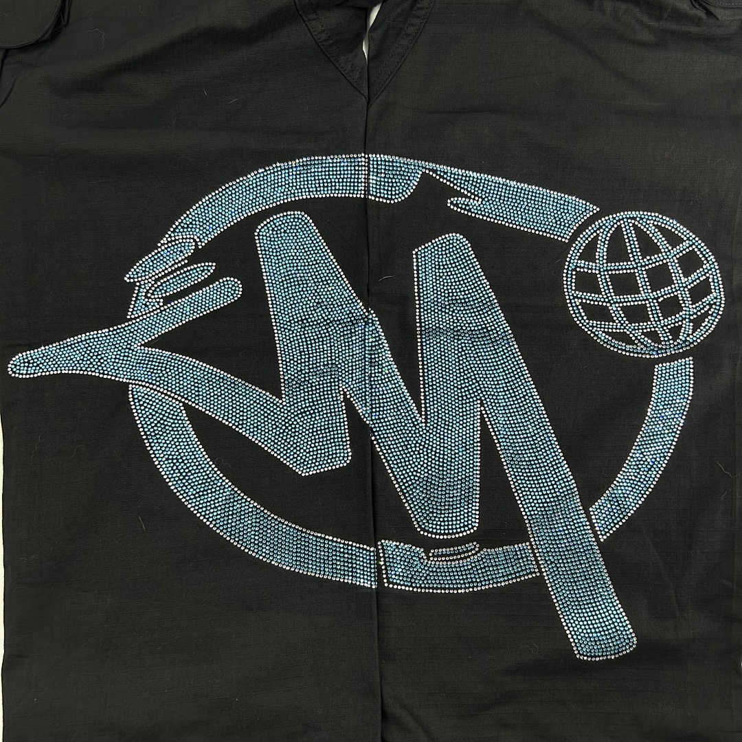 Minustwo Diamond-Studded Cargo Pants - Image 8