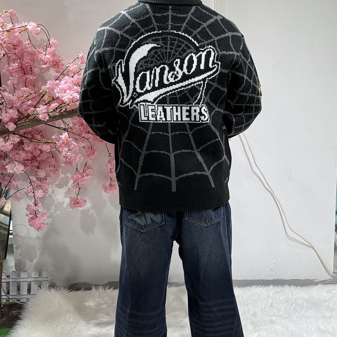 Supreme Spiderman Knit Sweater (Black) - Image 6