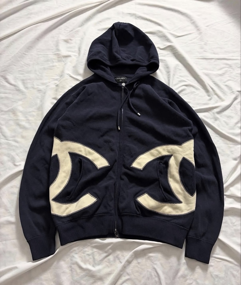Chanel Pre-Fall 2018 Chanel Zip-Up Hoodie - Image 2