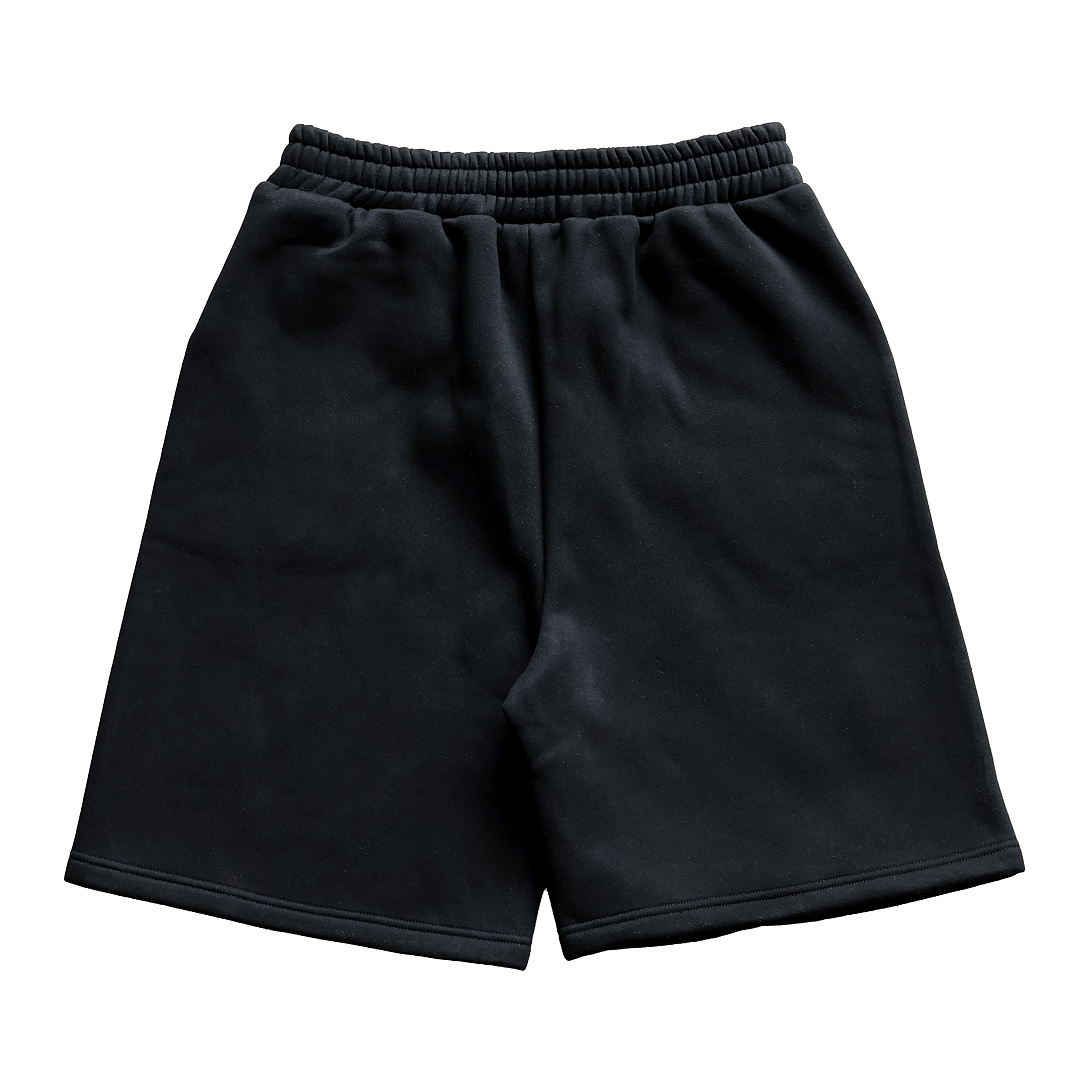 Thorn Rose Baggy Shorts (Black) - Image 3