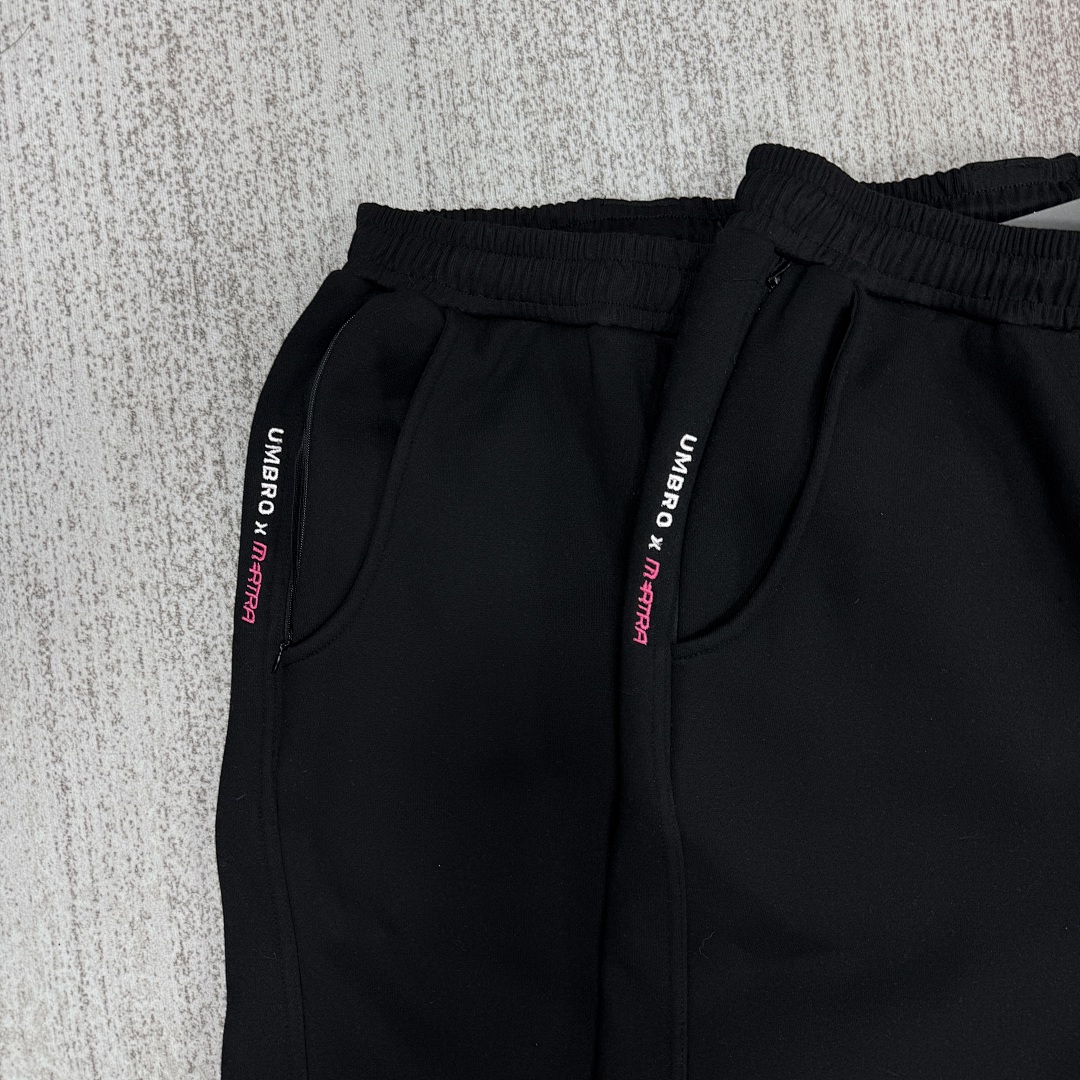 Mertra X Umbro Pink Double Hood Hoodie - Image 42